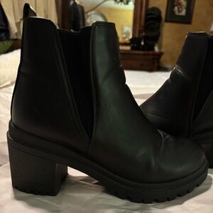 MIA Black Ankle Booties